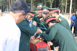 Thừa Thiên Huế: Truy điệu và an táng hài cốt liệt sĩ