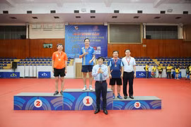 Giải Bóng bàn Cúp Hội Nhà báo Việt Nam: Phần thưởng xứng đáng cho những tay vợt xuất sắc