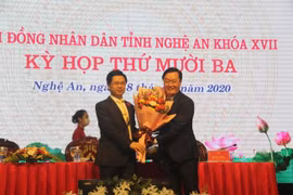 Ông Nguyễn Đức Trung được bầu giữ chức Chủ tịch UBND tỉnh Nghệ An