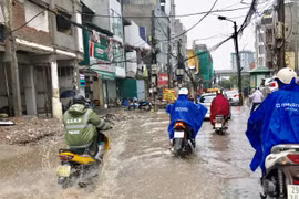 Hà Nội: Còn 12 điểm úng ngập mỗi khi mưa lớn