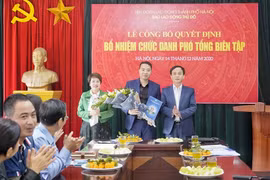 Bổ nhiệm nhà báo Nguyễn Văn Bình làm Phó Tổng biên tập Báo Lao động Thủ đô
