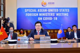 ASEAN-Hoa Kỳ nhấn mạnh tính cấp thiết của sản xuất vaccine và thuốc điều trị COVID-19
