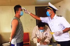 Cách ly 21 thuyền viên Trung Quốc nhập cảnh vào cảng Gianh