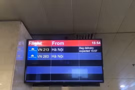 Vietnam Airlines triển khai hệ thống hiển thị thông tin trả hành lý cho hành khách