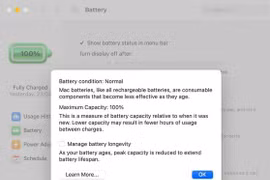 Mẹo kiểm tra tình trạng pin trên iPhone, MacBook và Apple Watch