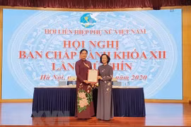 Bà Hà Thị Nga làm Chủ tịch Hội Liên hiệp Phụ nữ Việt Nam