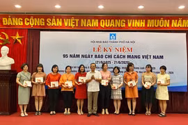 Hội Nhà báo thành phố Hà Nội kỷ niệm 95 năm ngày Báo chí Cách mạng Việt Nam