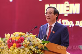 Ông Bùi Minh Châu tái đắc cử Bí thư Tỉnh ủy Phú Thọ