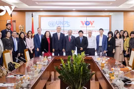 VOV và Liên Hợp Quốc hợp tác nâng cao hiệu quả công tác truyền thông
