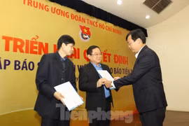 Sáp nhập báo Sinh viên Việt Nam vào báo Tiền Phong