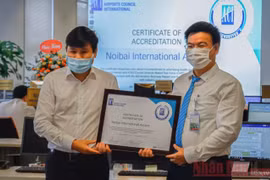 Sân bay Nội Bài nhận chứng nhận an toàn chống dịch
