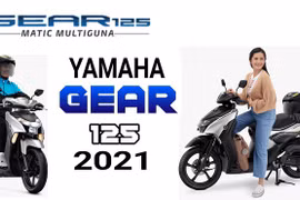Yamaha ra mắt xe tay ga Yamaha GEAR 2021 hướng tới người dùng trẻ