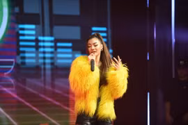 Á hậu Kiều Loan và khả năng rap gây tranh cãi ở "King of Rap"