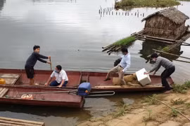 Xung quanh việc nhiều tấn cá chết trắng trên sông Mã: Đình chỉ hoạt động bốn cơ sở sản xuất bột giấy, vàng mã