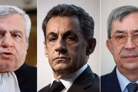 Cựu Tổng thống Pháp Nicolas Sarkozy hầu tòa vào sáng nay