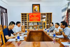 Ban Kiểm tra Hội Nhà báo Việt Nam làm việc với Hội Nhà báo tỉnh Quảng Nam
