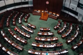 Hong Kong thông qua dự luật quốc ca Trung Quốc