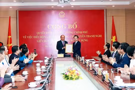 Đồng chí Nguyễn Thanh Nghị được bổ nhiệm làm Thứ trưởng Bộ Xây dựng