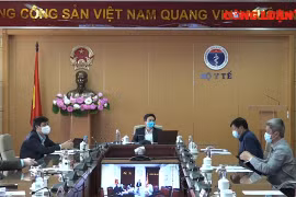 Giao ban báo chí trực tuyến về công tác phòng, chống dịch bệnh Covid-19