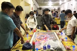 Triệt phá tụ điểm đánh bạc núp bóng game bắn cá