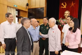 Tổng Bí thư, Chủ tịch nước tiếp xúc cử tri thành phố Hà Nội