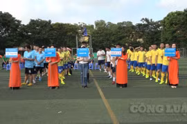 Sôi nổi giải bóng đá Cúp “Toàn Á Open 2020”
