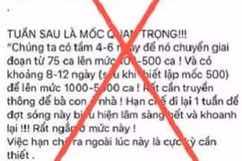 Hà Nội xử phạt một phụ nữ đăng facebook sai sự thật về Covid -19