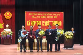 Ông Lê Hải Hòa được bầu giữ chức Phó Chủ tịch UBND tỉnh Cao Bằng