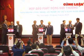 Bộ TT & TT phát động giải thưởng "Sản phẩm công nghệ số Make in Vietnam 2020"