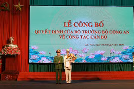 Bổ nhiệm Đại tá Lưu Hồng Quảng giữ chức Giám đốc Công an tỉnh Lào Cai