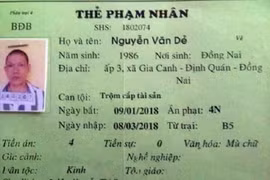 Truy nã phạm nhân trại Z30D phá còng trốn khỏi bệnh viện