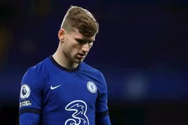 HLV Lampard tỏ ra bực tức với phong độ thi đấu của Timo Werner