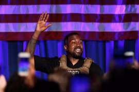 Kanye West bật khóc trong buổi vận động cử tri đầu tiên, bác tin rút khỏi cuộc đua vào Nhà Trắng