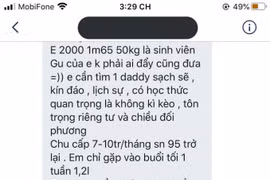 Sugar Daddy: Tình yêu hay mại dâm trá hình?