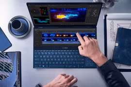 Mẫu laptop có 2 màn hình đang được Google phát triển