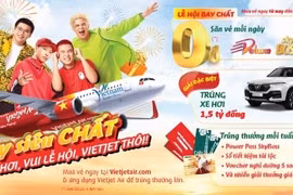 Đón Noel và năm mới với "Bay chất, trúng xe hơi, vui lễ hội, Vietjet thôi"