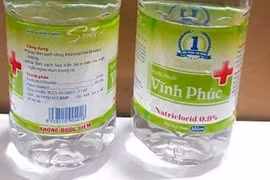Thu hồi nước muối Vĩnh Phúc Smiles không đạt chất lượng