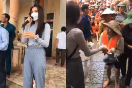 Thủy Tiên xin lỗi trưởng xóm ở Hải Lăng nhưng vẫn bị chỉ trích "xin lỗi cho có"
