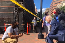 Ứng viên Tổng thống Biden thăm nơi diễn ra biểu tình bạo lực ở Delaware