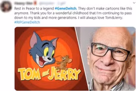 Nhà làm phim nổi tiếng "Tom và Jerry", Gene Deitch qua đời ở tuổi 95