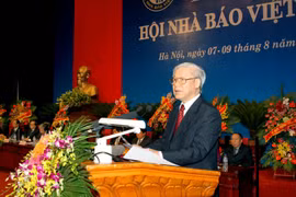 Thư của Tổng Bí thư, Chủ tịch nước chúc mừng 70 năm Ngày thành lập Hội Nhà báo Việt Nam