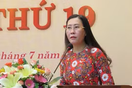 Bà Bùi Thị Quỳnh Vân giữ chức vụ Bí thư Tỉnh ủy Quảng Ngãi