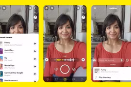 Snapchat thử nghiệm tính năng gửi kèm nhạc trong gửi tin nhắn