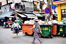 Quận 3 (TP.HCM): Rác ô nhiễm, bốc mùi hôi thối bủa vây khu dân cư Vườn Chuối