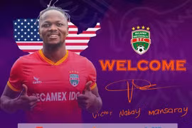 Becamex Bình Dương cho ra mắt tân binh Victor Mansaray