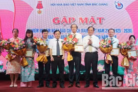 Hội Nhà báo tỉnh Bắc Giang gặp mặt nhân kỷ niệm 95 năm Ngày Báo chí Cách mạng Việt Nam