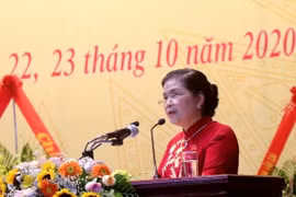 Bà Giàng Páo Mỷ được bầu giữ chức Bí thư Tỉnh ủy Lai Châu