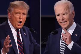 Ông Trump và Joe Biden tranh luận lần cuối trước thềm bầu cử Mỹ