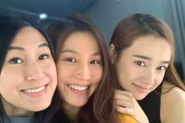 Diễm My 9X đọ mặt mộc cùng Kathy Uyên và Nhã Phương