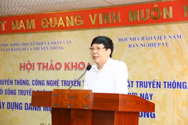 Hội thảo “Xây dựng danh mục nhân vật truyền thông"